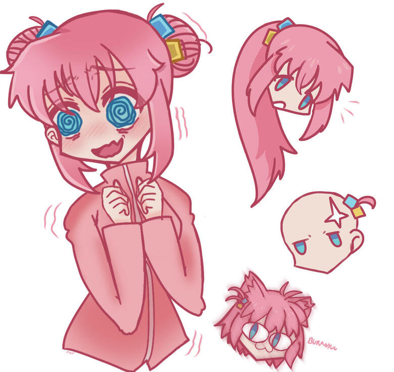 simple shaded half body