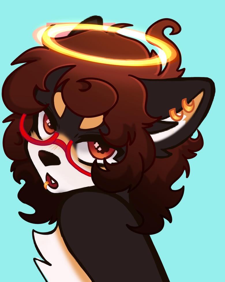 simple shaded icon/bust